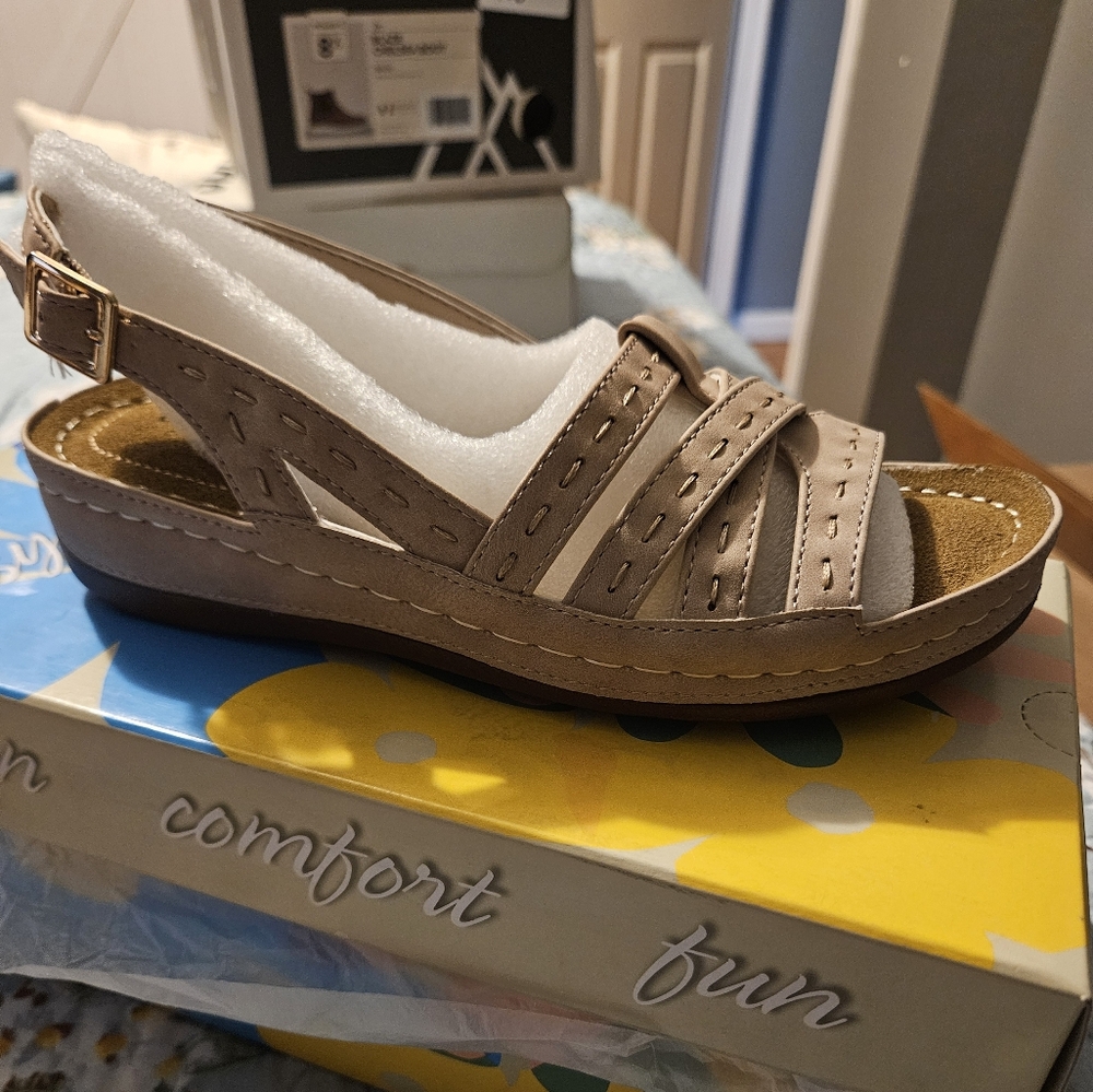Lani Tan Sandals